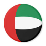 United Arab Emirates Fisheye Flag Magnet