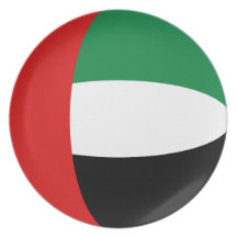 UAE Fisheye Flag Plate