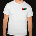 United Arab Emirates Flag Map Basic T-Shirt