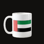 United Arab Emirates Flag Map Classic Mug