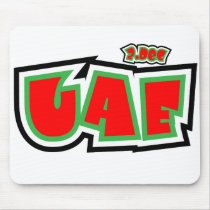 UAE National Day Mousepad by sugraphic UAE National Day Mousepad