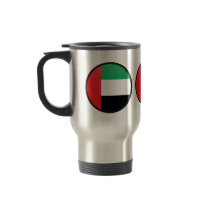 Uae quality Flag Circle Mugs