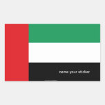 UAE United Arab Emirates flag sticker