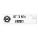 uaw, UNITED AUTO WHINERS bumper stickers