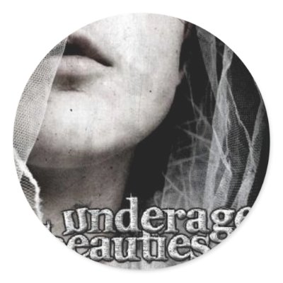 UB Aufkleber von UnderageBeauties