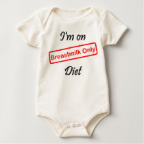 UBaby Breastmilk Only t-shirts by urbanbelle UBaby Breastmilk Only t-shirts