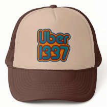 Uber 1337 trucker hat