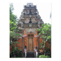 Ubud Village Bali Postcards