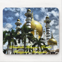 Ubudiah Mosque, Kuala Kangsar, Perak, Malaysia Mousepads