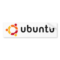 Ubuntu Bumper Sticker