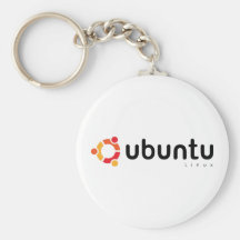 Ubuntu Linux Open Source Key Chain
