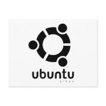 Ubuntu Linux Open Source postcards