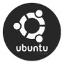 Ubuntu Linux Open Source Round Stickers Ubuntu Linux Open Source Round Stickers