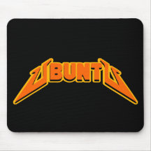 Ubuntu Rock Parody Logo Mousepad
