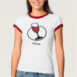 Ubuntu Wine T-shirt: Ladies
