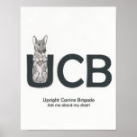 UCB Breeds- German Shepherd- Poster