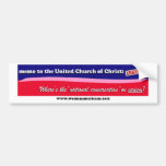 UCC: national conversation Bumper Sticker