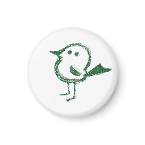 uccellino - magnet small by jimcapo uccellino - magnet small