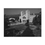 UCLA Class Change, from Old Physics Building, 1966 postcards