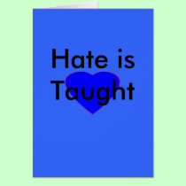 !   UCreate Hate is Taught cards