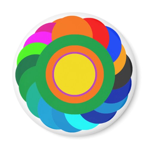 ! UCreate with Color Circles Solid SqCircleTran2 magnet
