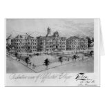 UCSF Schools, drawing - notecard