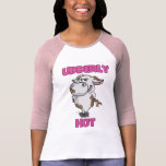 UDDERLY HOT - cow cartoon tee