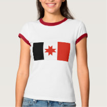 Udmurt Republic Flag t-shirts by Vexillophile Udmurt Republic Flag t-shirts