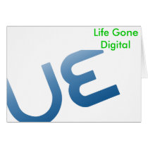 UE Life Gone Digital Card