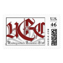 UEC logo postage by UmassEconClub UEC logo postage