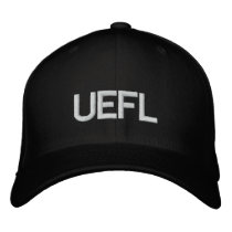 UEFL Text Hat embroidered hats