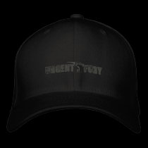 UF Embroidered Hat Grey on Black embroidered hats