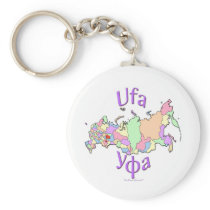 Ufa Russia Keychain