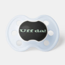 Uff da! baby pacifier