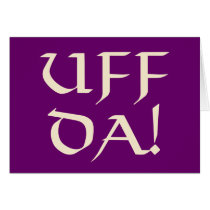 Uff Da! Card
