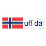Uff Da:Norway Bumper Sticker