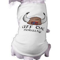 Uff Da! Norway pet clothing by NorwayGifts Uff Da! Norway pet clothing