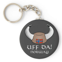 Uff Da! Norway Keychain