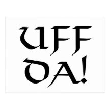 Uff Da! Post Cards