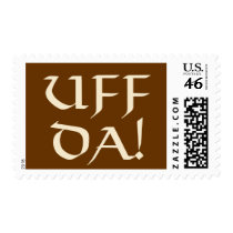 Uff Da! Postage Stamp