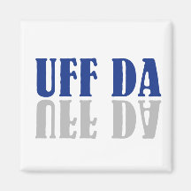 UFF DA REFRIGERATOR MAGNETS