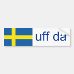 Uff Da Sweden Bumper Stickers