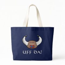 Uff Da! Viking Hat Tote Bags