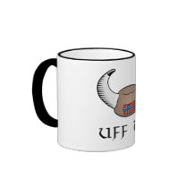 Uff Da! Viking Hat Coffee Mug