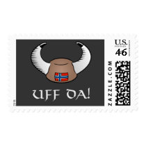 Uff Da! Viking Hat Stamp