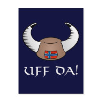 Uff Da! Viking Hat Postcards