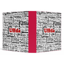 Uffda 1.5" Binder