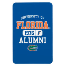 UFL Blue and Orange Alumni Logo Vinyl Magnets