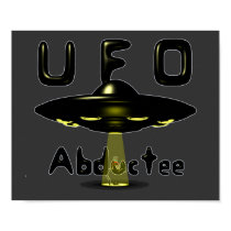 UFO Abductee Poster posters by fructose UFO Abductee Poster posters