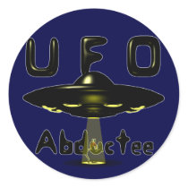 UFO Abductee Sticker